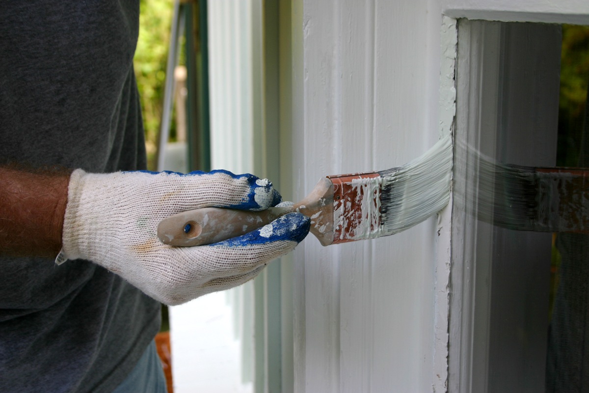 Painting House Windows